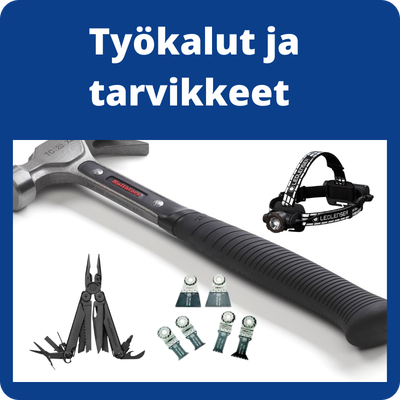 Tyokalut ja tarvikkeet